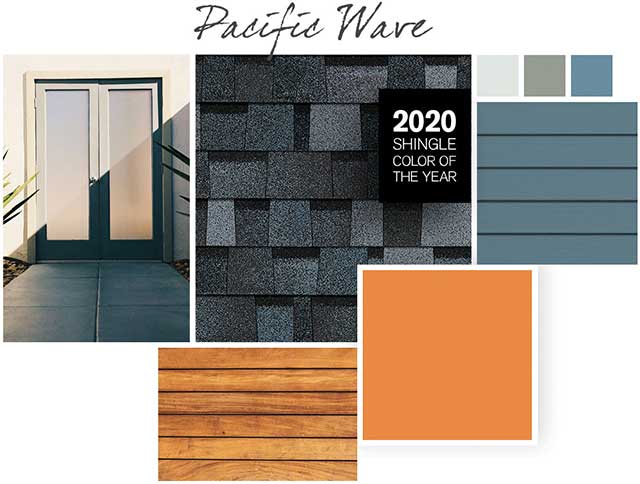 Owens Corning Shingles - Pacific Wave - Design Palette 5